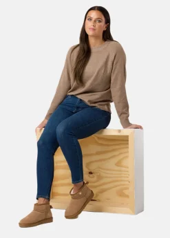 Seaside Montana Suede Wool Winter Boot Low W Yellow