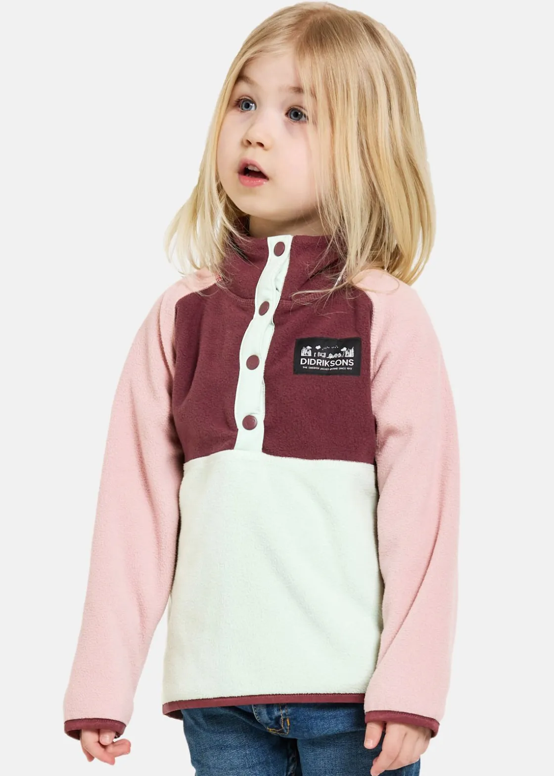 Best Didriksons MONTE KIDS HALF BU 4 Pale Mint