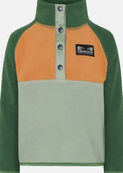 Sale Didriksons MONTE KIDS HALF BU 4 Light Moss