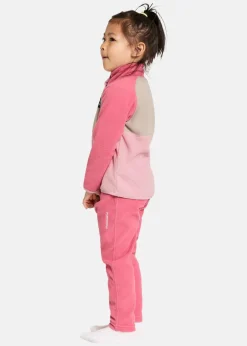 Sale Didriksons MONTE KIDS HALF BU 4 Soft Pink