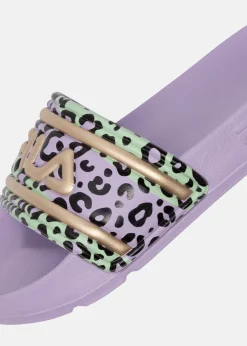 Outlet Fila MORRO BAY P slipper kids Viola-Leopard