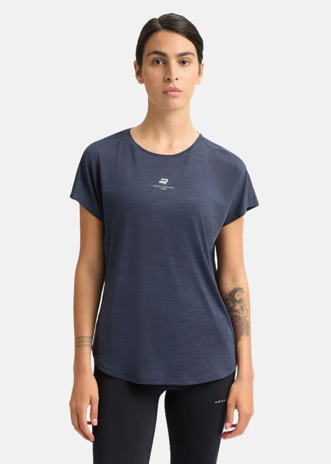 Sale Röhnisch Motion Loose Tee Space Navy