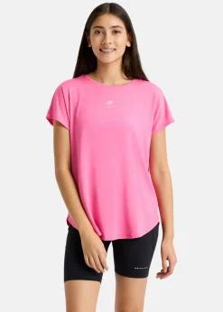 Discount Röhnisch Motion Loose Tee Carmine Rose