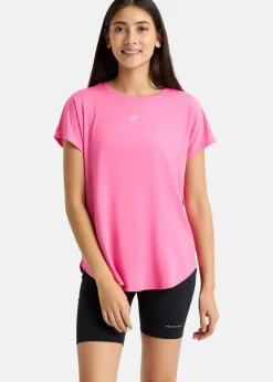 Discount Röhnisch Motion Loose Tee Carmine Rose