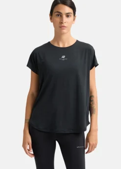 Outlet Röhnisch Motion Loose Tee Black