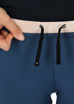 Swix Motion Premium cropped tights Lake blue