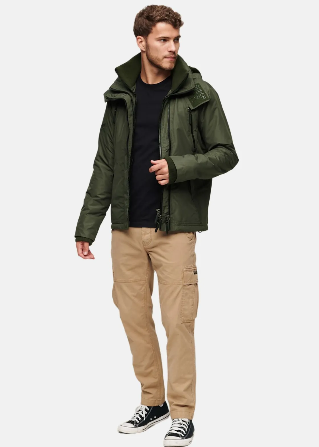 Best Superdry Mountain SD Windcheater Jacket Surplus Goods Olive
