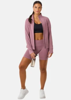 Swedemount Move Full Zip Jacket W Dk. Mauve