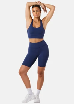 Best Swedemount Move Strap Bra W Lt. Midnight Blue