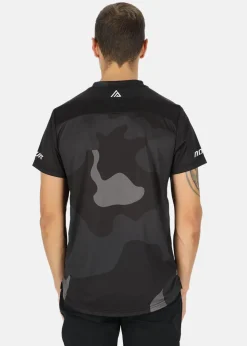 Online Mount MTB Bike Tee Black Camo