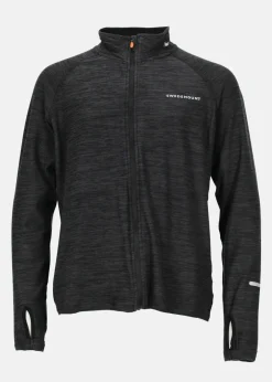 Swedemount Multi Fullzip JR Black melange/Black