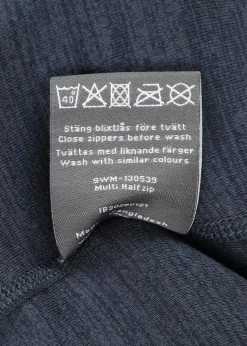 New Swedemount Multi Halfzip Dk. Navy Melange/ Navy