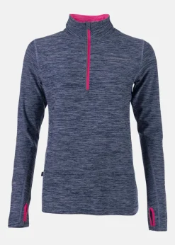 Swedemount Multi Halfzip W Navy melange/Pink