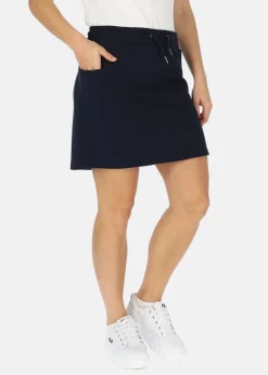 Sale Seaside Nautical Skirt W Navy