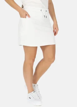 Clearance Seaside Nautical Skirt W White