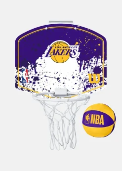 Clearance Wilson NBA TEAM MINI HOOP LA LAKERS PURPLE