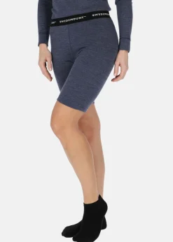 Swedemount Nepal Merino Long Boxer W Navy Melange