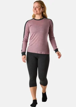 Best Swedemount Nepal Wool Terry Merino 3/4 Pants W Charcoal Melange