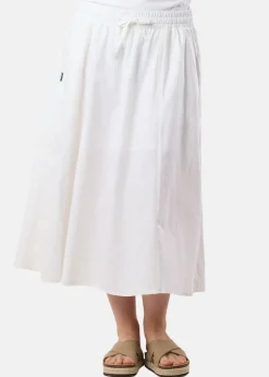 Discount Seaside New Hampshire Linen Long Skirt W White