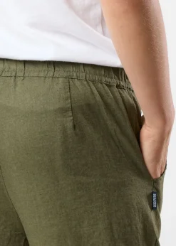Seaside New Hampshire Linen Pants B JR Lt. Olive