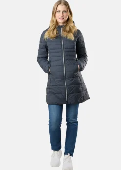 Hot Seaside New Haven Coat W Charcoal Melange