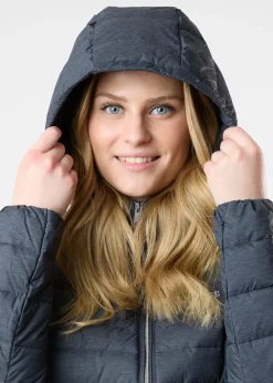 Hot Seaside New Haven Coat W Charcoal Melange