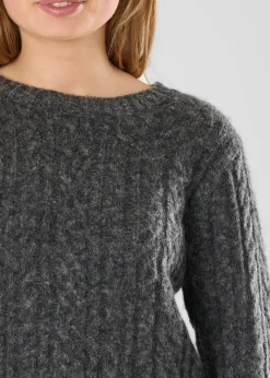 Clearance Seaside New Haven Knit W Charcoal Melange