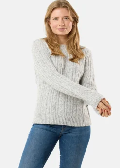 Seaside New Haven Knit W Lt Grey Melange