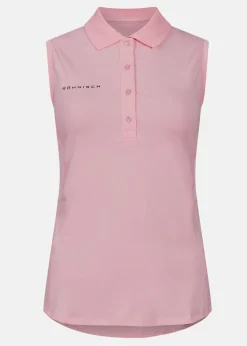 Best Röhnisch Nicky Sleeveless Poloshirt Orchid Pink
