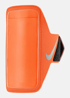 Discount Nike LEAN ARM BAND PLUS Total Orange/Black/Silver