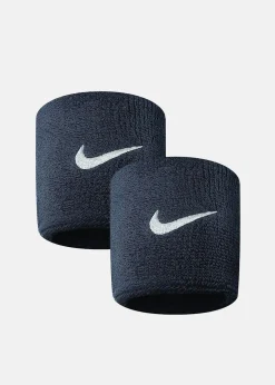 Sale Nike SWOOSH WRISTBANDS 2 PK OBSIDIAN/WHITE