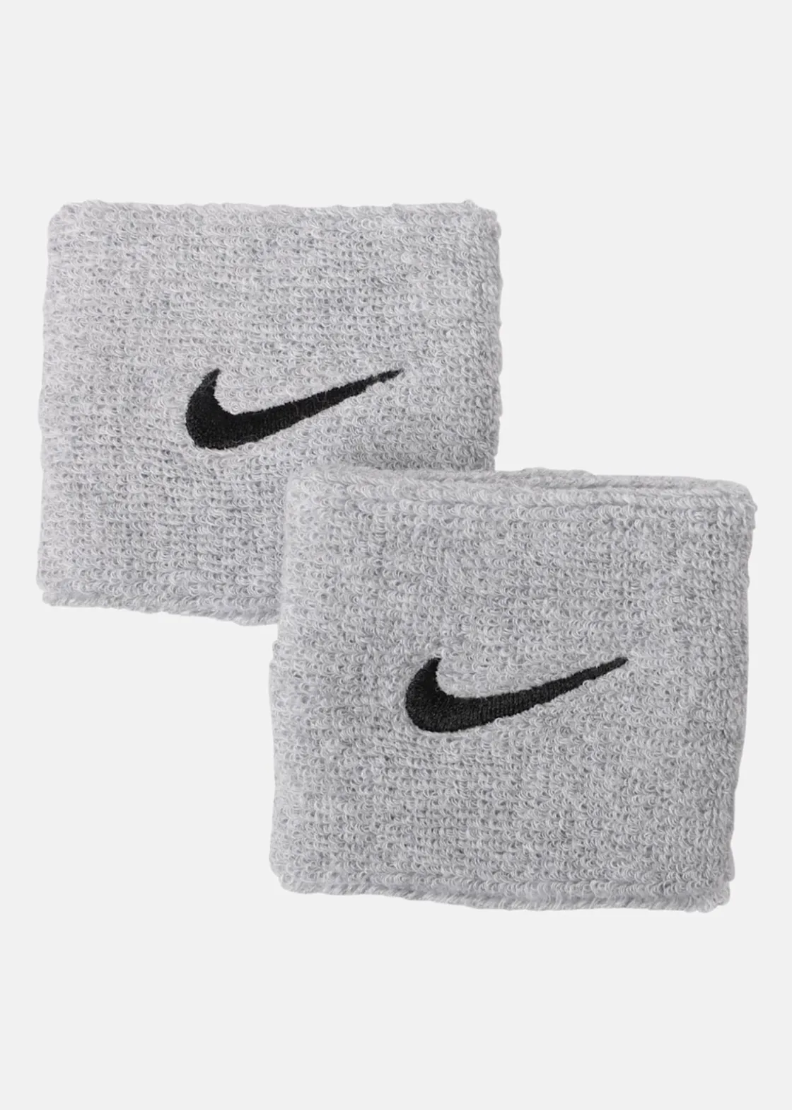 Hot Nike SWOOSH WRISTBANDS 2 PK MATTE SILVER/BLACK