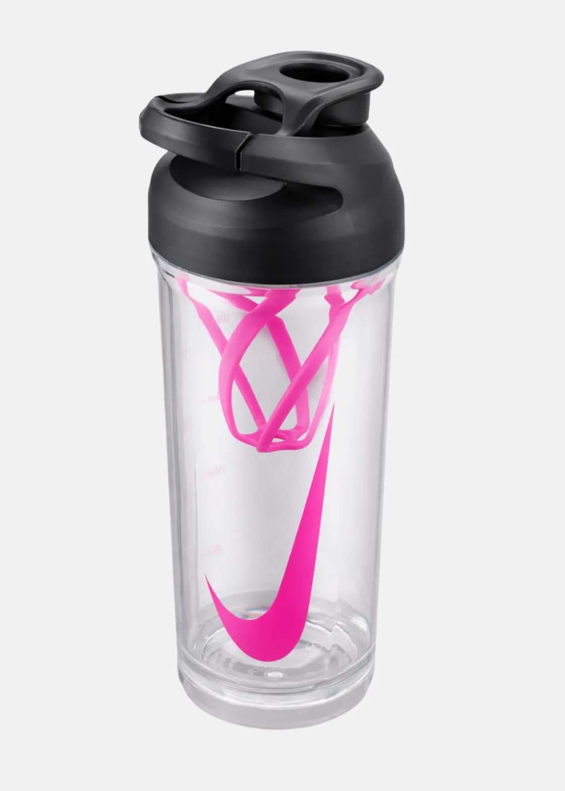 Discount Nike Tr Hypch Shaker Bottle 24 Clear/Black/Active Pink