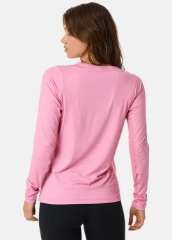 Sale Kari Traa NORA 2.0 LONG SLEEVE DUSTY PINK
