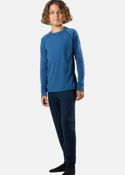 Sale Swedemount Nordic Active Base Layer Set JR II Dk. Navy/Blue