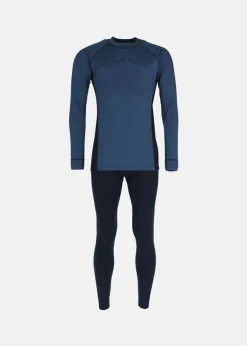 Discount Swedemount Nordic Active Baselayer Set Dk. Navy/Blue
