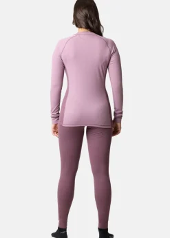 Best Swedemount Nordic Active Baselayer Set W Dk. Mauve/Pale Mauve