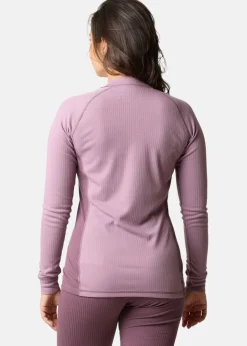 Best Swedemount Nordic Active Baselayer Set W Dk. Mauve/Pale Mauve