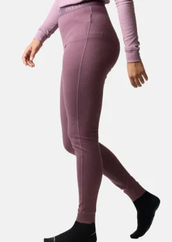 Best Swedemount Nordic Active Baselayer Set W Dk. Mauve/Pale Mauve