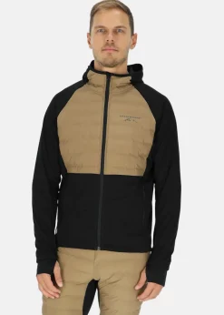 Best Swedemount Nordic Hybrid Hooded Jacket Black/Cappuccino