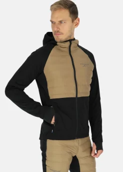 Best Swedemount Nordic Hybrid Hooded Jacket Black/Cappuccino