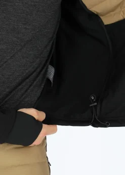 Best Swedemount Nordic Hybrid Hooded Jacket Black/Cappuccino