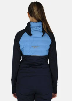 Discount Swedemount Nordic Hybrid Hooded Jacket W Dusty Blue/Navy