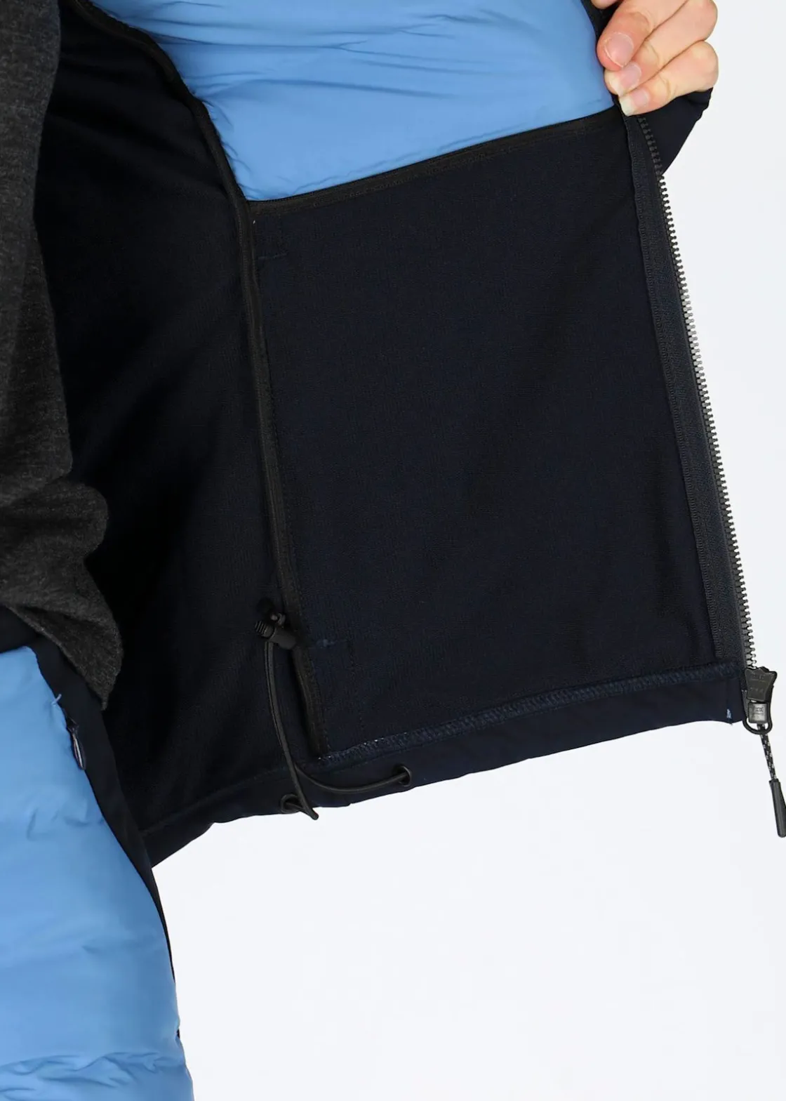 Discount Swedemount Nordic Hybrid Hooded Jacket W Dusty Blue/Navy