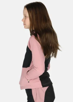New Swedemount Nordic Hybrid Hooded Jacket G JR Dusty Rose/Charcoal