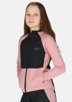 New Swedemount Nordic Hybrid Hooded Jacket G JR Dusty Rose/Charcoal