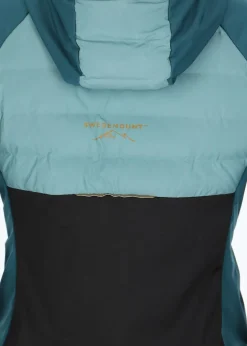 Outlet Swedemount Nordic Hybrid Hooded Jacket W Seaweed Green/Emerald Green