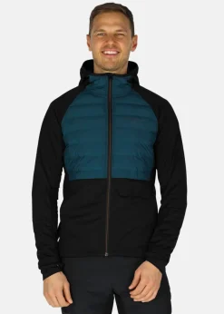 Best Swedemount Nordic Hybrid Hooded Jacket Green/Black