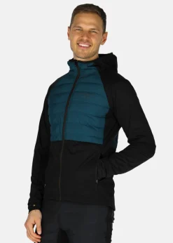 Best Swedemount Nordic Hybrid Hooded Jacket Green/Black