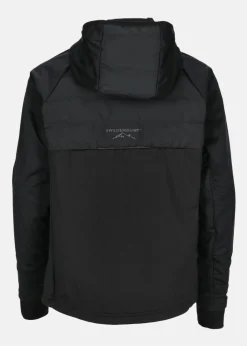 Clearance Swedemount Nordic Hybrid Hooded Jacket JR Black/Charcoal